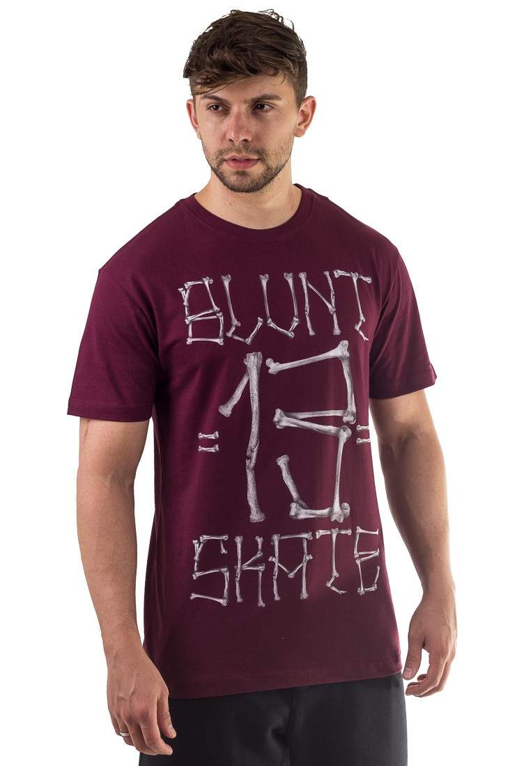 Camiseta Blunt Bone 13 Bordô