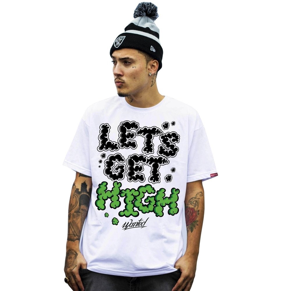 Camiseta Wanted Lets Get High