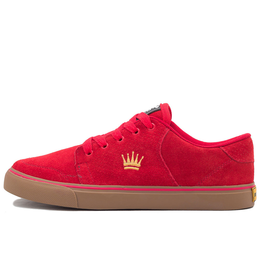 Tenis fashion mad bull vermelho